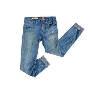 Pilcro and the Letterpress Cuffed Skinny Jeans